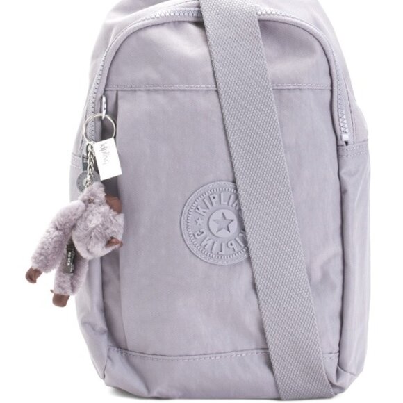 NEW Kipling Sling Backpack Bag Zip Close Key Chain/ Bag Charm NWT - Picture 14 of 14